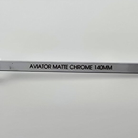 *SOLD* Randolph Engineering Aviator AF Bayonet Matte Chrome Sunglasses Frame - Picture 7 of 13